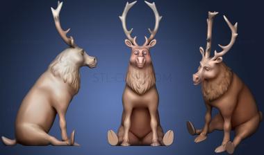 3D model Chonky Deer (STL)